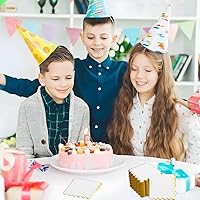 Vista 5 de 200 paquetes de servilletas de papel blancas y doradas, servilletas de cóctel con bordes ondulados, servilletas desechables blancas para bebidas