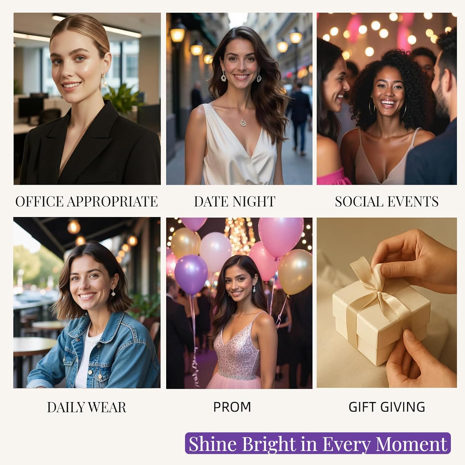 Long Bar Dangle Earrings for Women - 14K Gold Plated Silver Hypoallergenic Stainless Steel Drop Earring Minimalist Fishhook Jewelry Gifts for Birthday Anniversary - Image 8