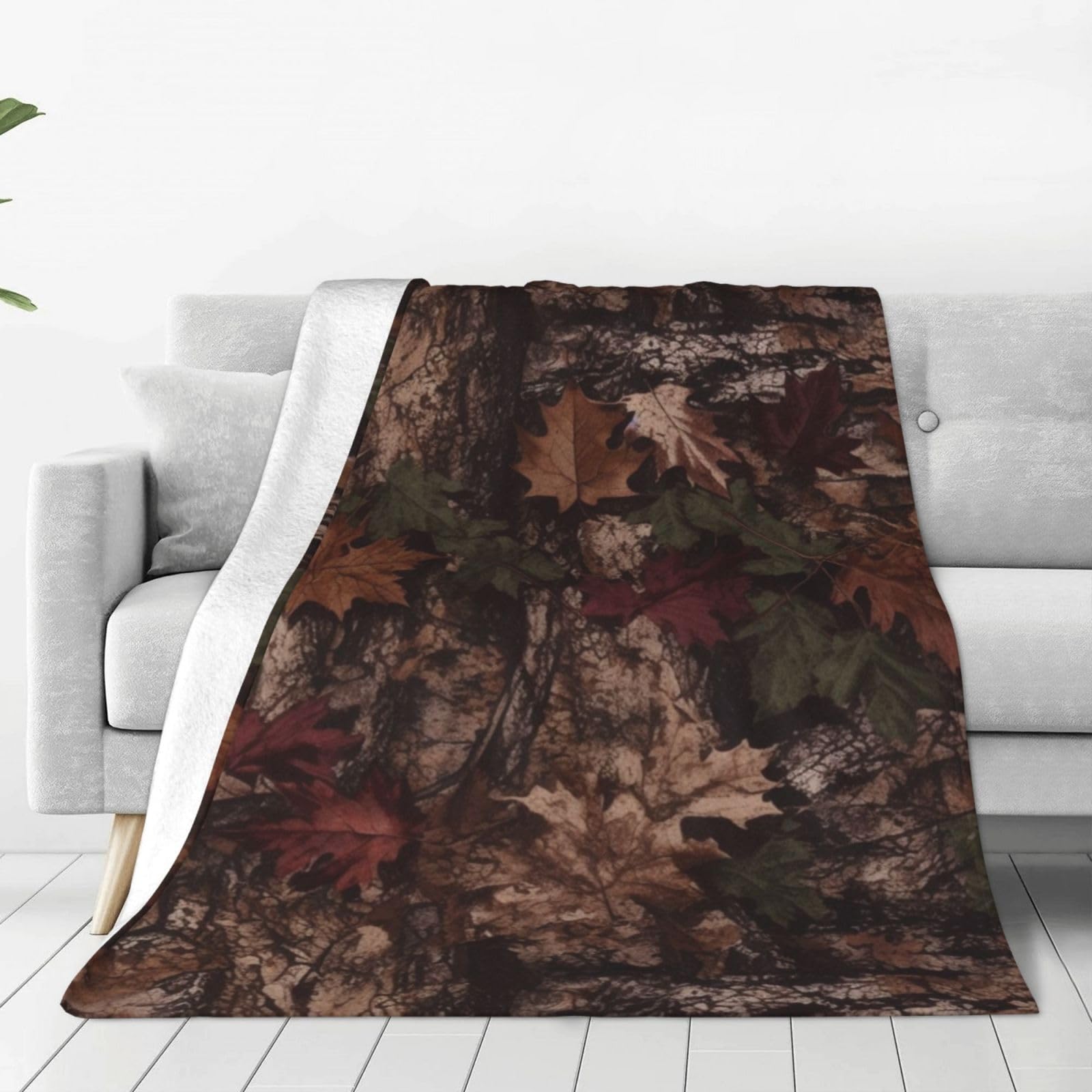 Couverture polaire camouflage Tuff pour vos soirées cocooning