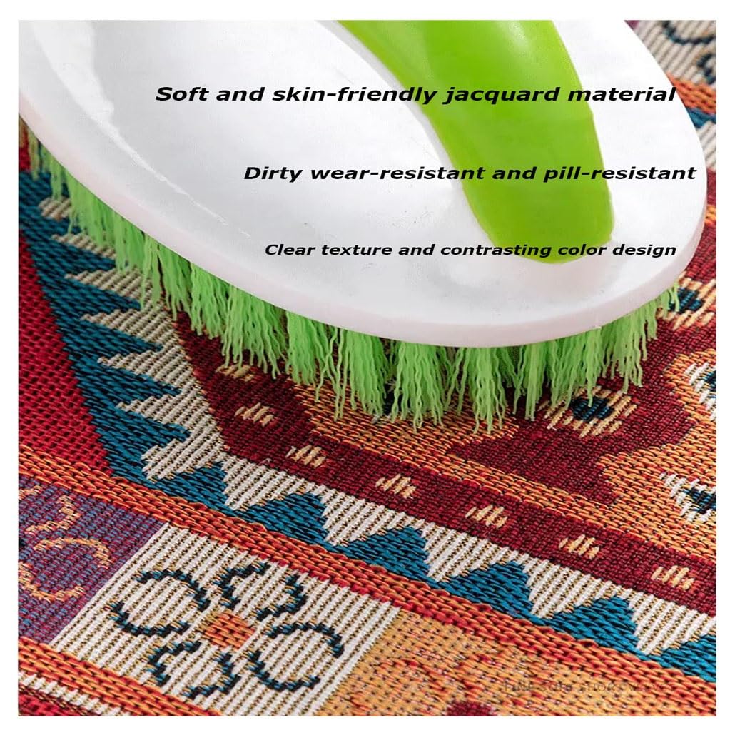 Boho retro kwiatowa tkanina groovy boho gruba ćwierć pikowanie patchworkowa tkanina do szycia na jesień jesień zrób to sam ręcznie robione rękodzieło dekoracja domu (5, 1,5 x 6 m)