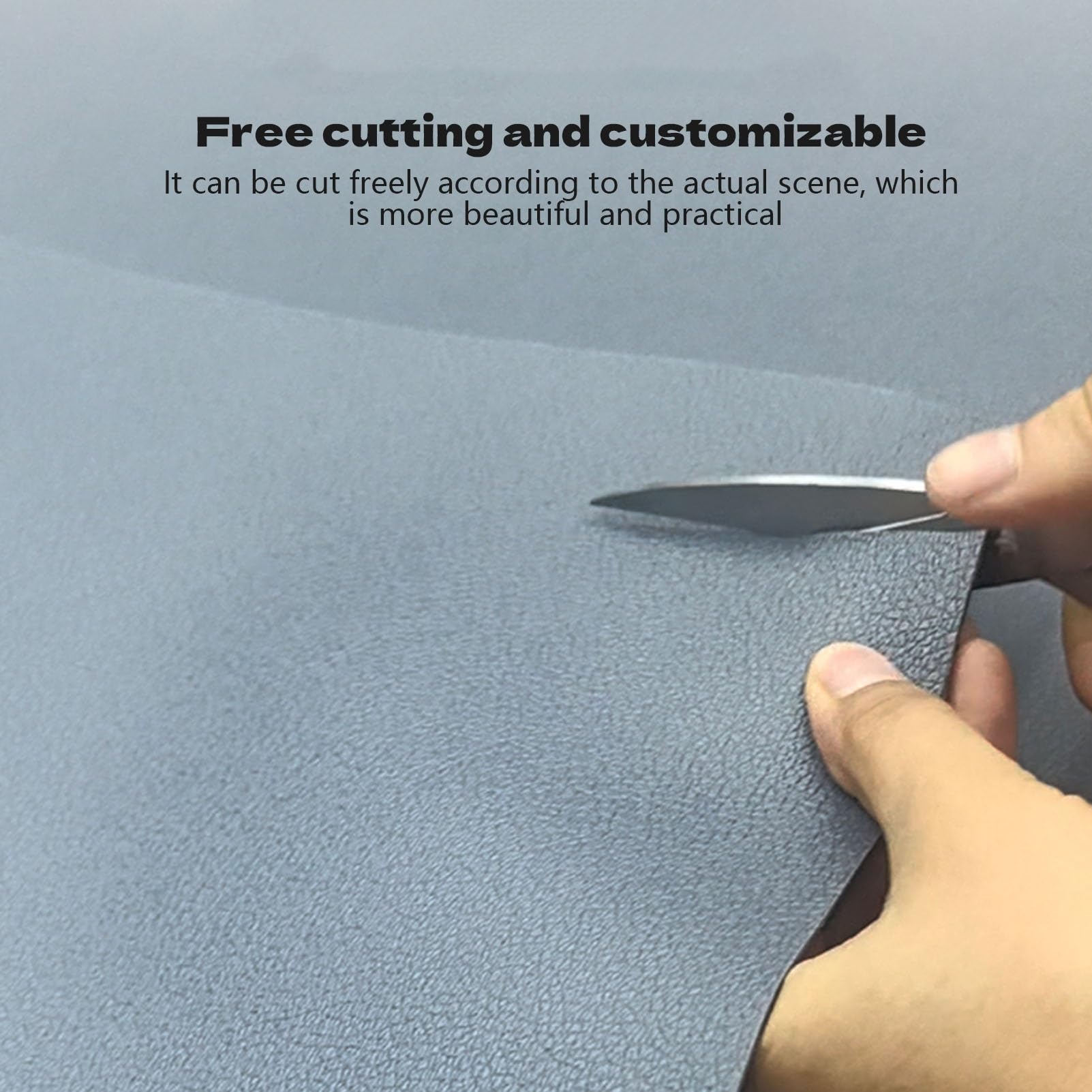 Tapete de Goma para Piso, Tapete Impermeable para Garaje de 1.6 mm de Grosor, Almohadilla Antideslizante para Reparación de Autos, para Garaje, Furgonetas, Gimnasio(Gray,0.9x2m)