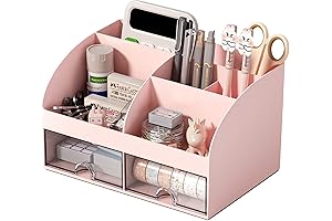 Organize Your Desk in Style with Our Pink Desk Organizer and Accessories
