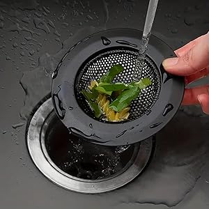 Get 2 Pcs Sink Strainers - The Ideal Fit for Most Kitchen Sink Drain Baskets