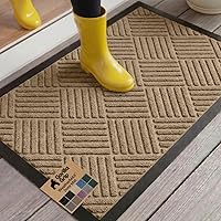 Vista 38 de Gorilla Grip WeatherMax - Tapete para todas las estaciones 100% impermeable, 23 x 35 pulgadas, goma natural duradera, resistente a manchas