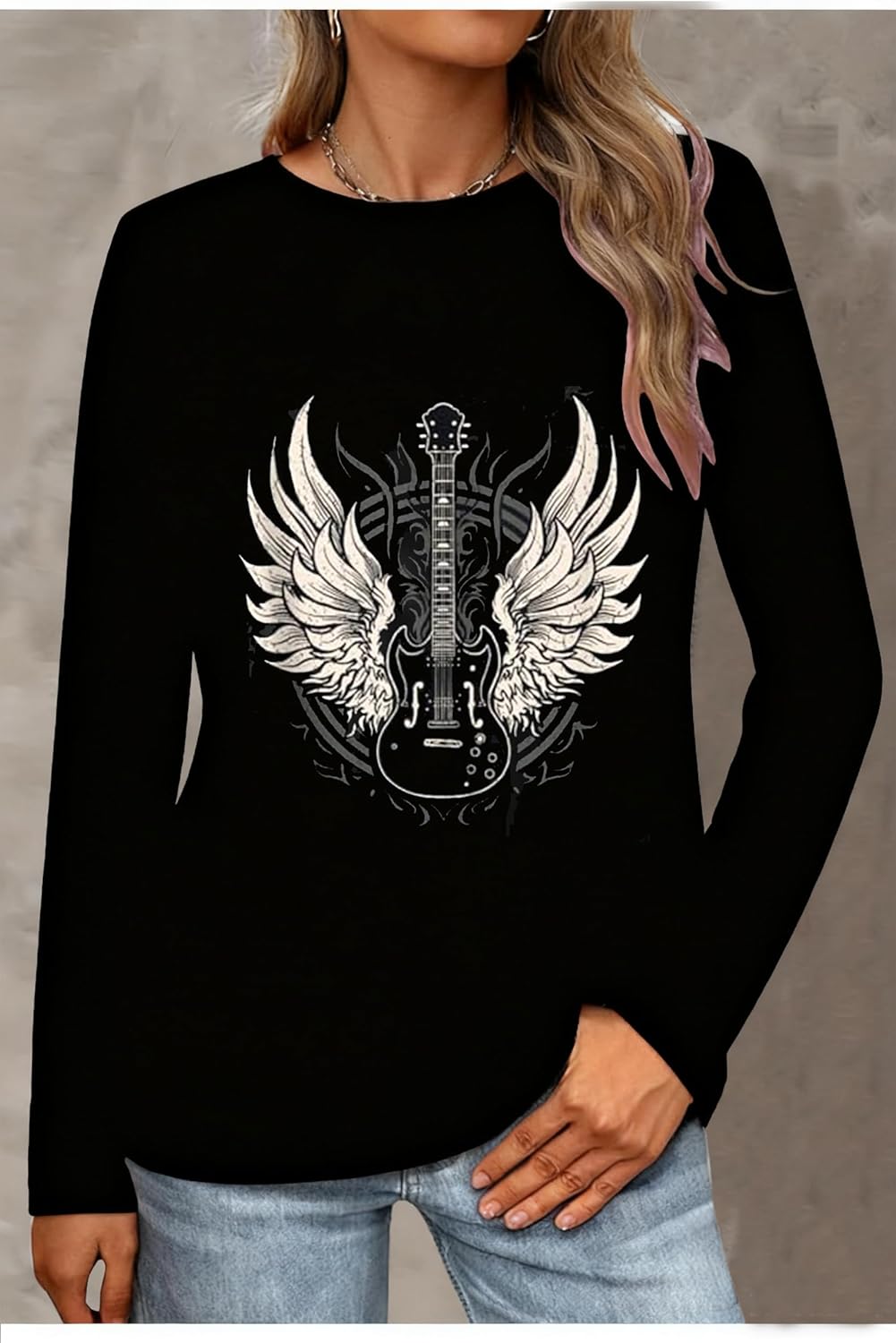 Concert Outfits Women Nashville Outfits Country Music Western Cowgirl Shirts Rock Concert Long Sleeve Shirts for Women - Image 3