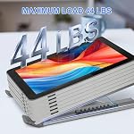 8-in-1 USB C Laptop Docking Station Stand, USB C Hub with 4K HDMI, 2 USB 3.0, PD 100W, Multiport Adapter Computer Cooling Stand, Portable Docking Station for MacBook/Air/Dell/Hp/Surface/Lenovo