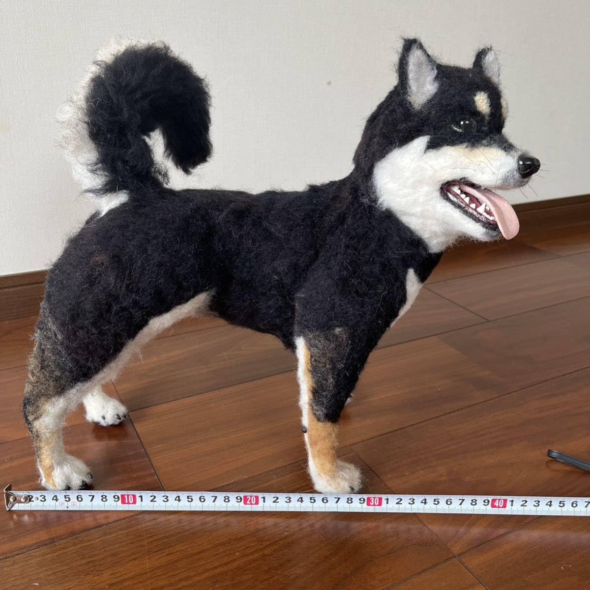 Amazon.co.jp: 羊毛フェルト 柴犬 黒柴 : おもちゃ