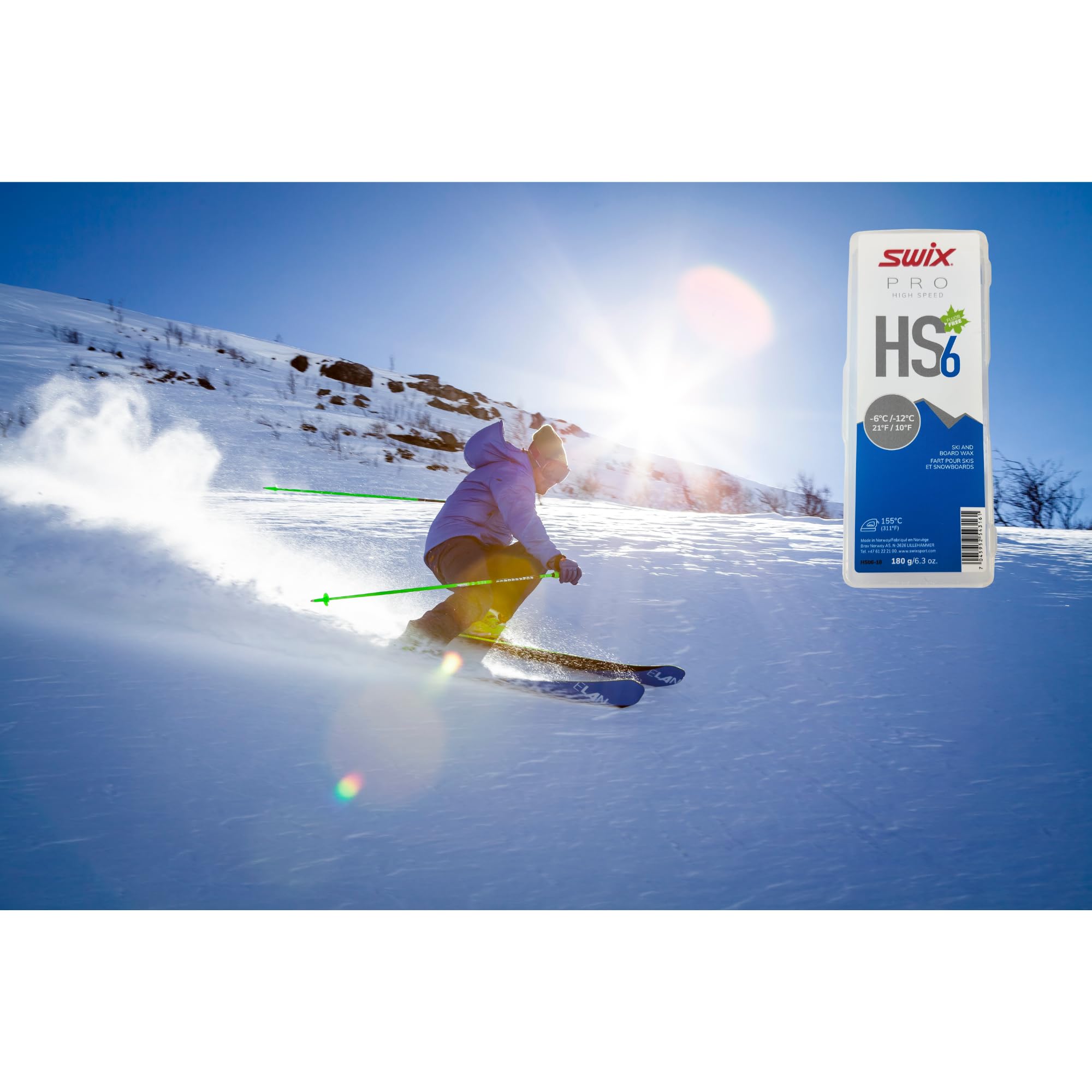 Swix Hs6 -6ºc/-12ºc 180gr Taille Unique