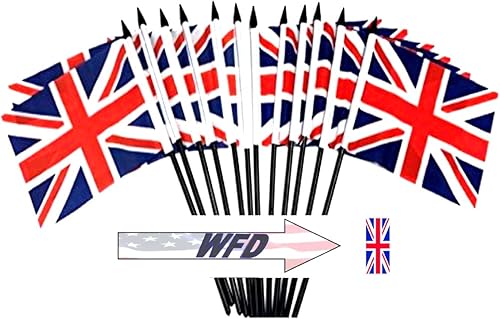 Miniatura 142 de Banderas de escritorio de Nicaragua, paquete de 12 banderas pequeñas de poliéster de 4 x 6 pulgadas en miniatura para mesa de oficina, pequeñas