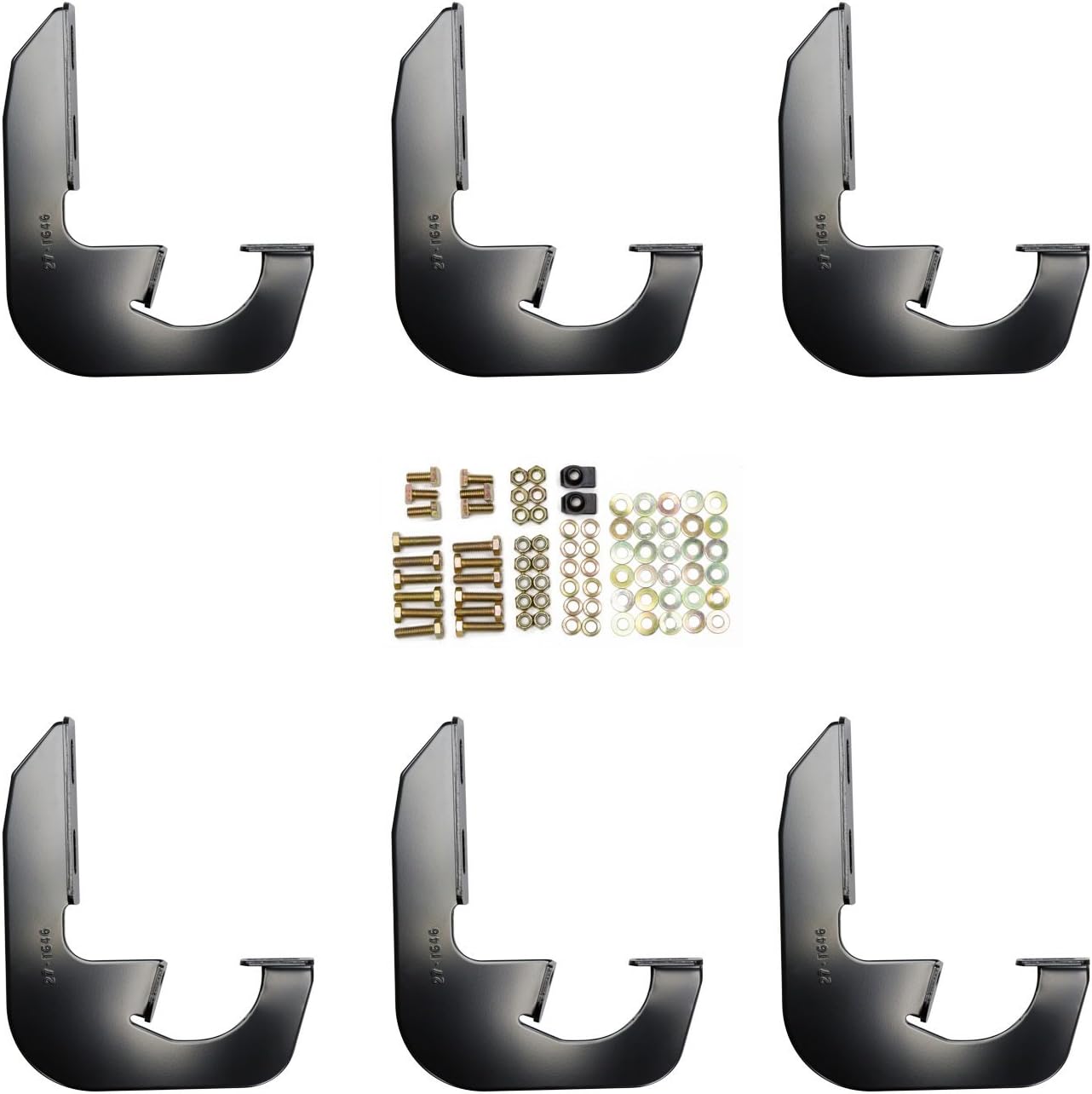 Westin 27-1905 Running Board Mount Kit fits 2009-2018 Ram 1500 2019-2024 Ram 1500 Classic 2010-2025 Ram 2500 3500 Crew Cab