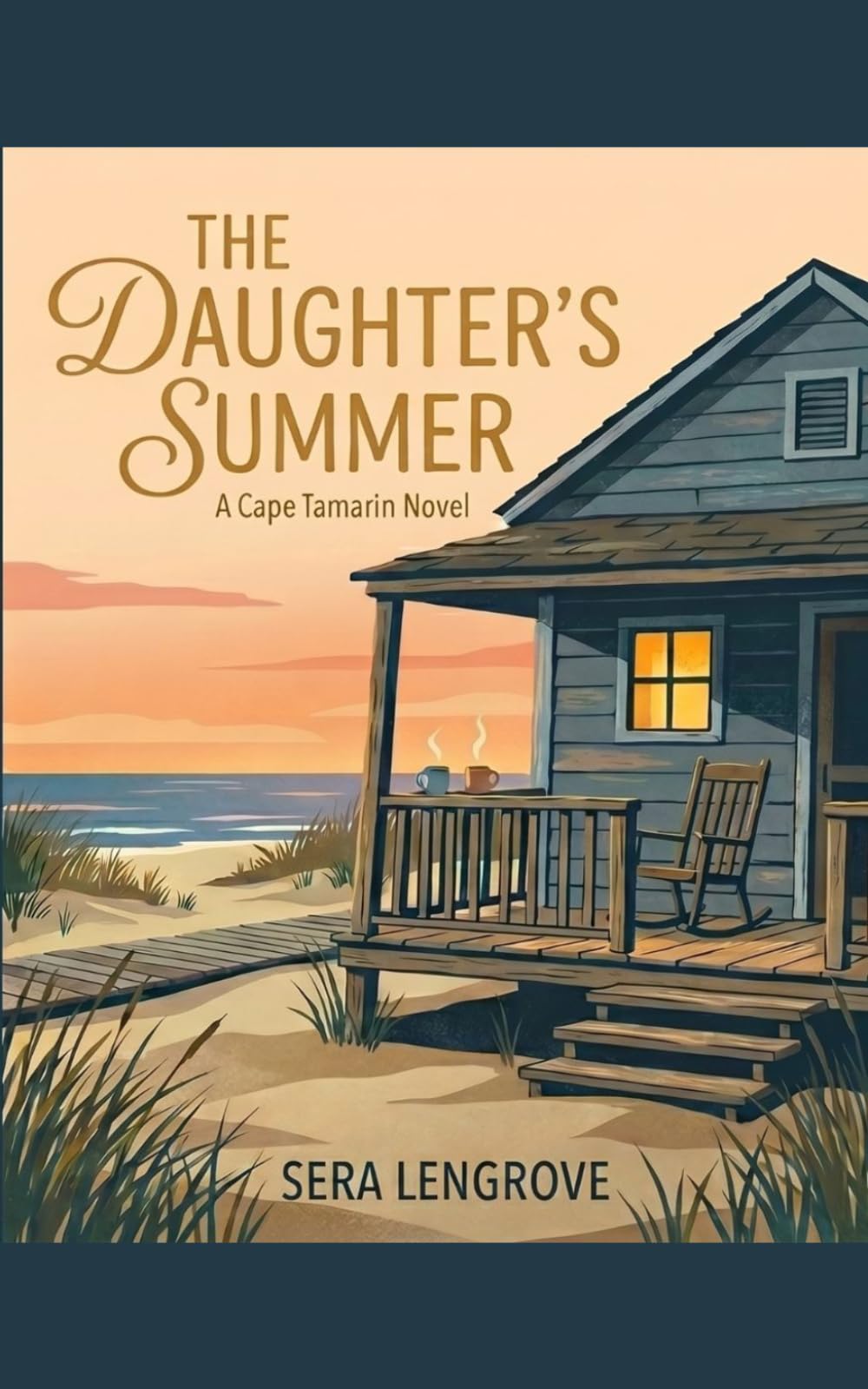 The Daughter's Summer: A Heartwarming Midlife Small-Town Romance | Clean Later-in-Life Second Chance Beach Read | A Cape Tamarin Novel