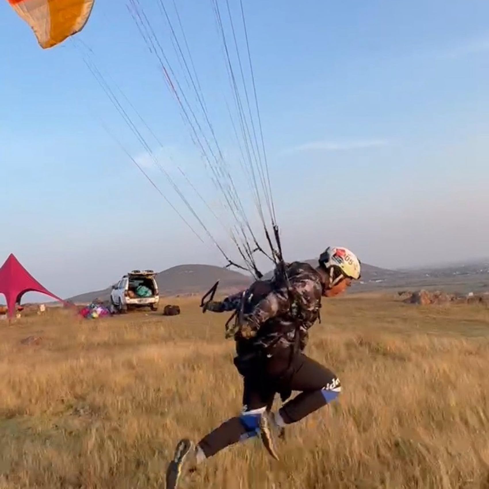 Arnés de Silla de Vuelo para Entrenamiento de Parapente Sin Piernas, Bolsa de Silla de Vuelo para Vuelo Libre.