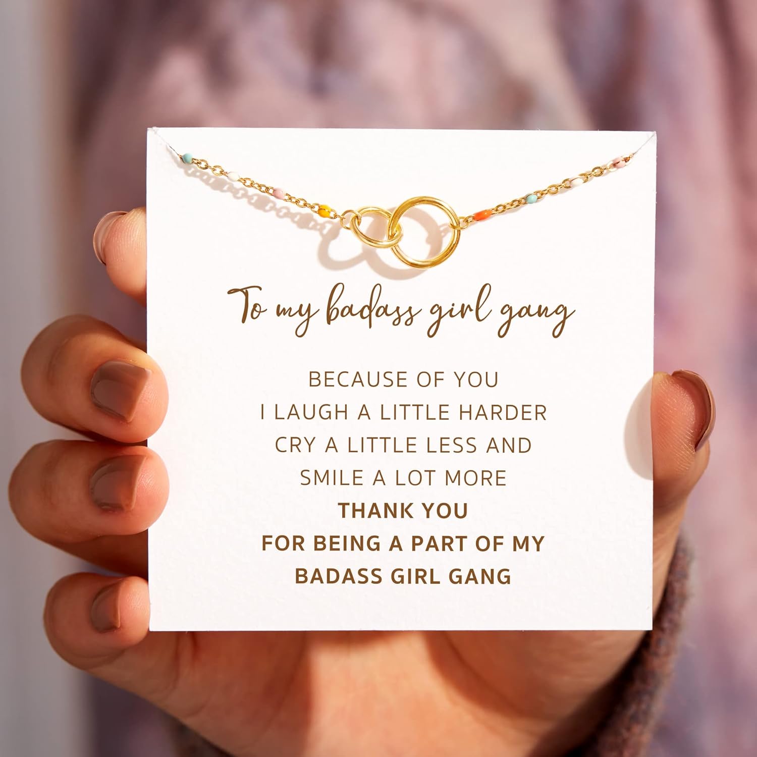 STORYJEWELLERY Friend Gifts for Women, Friendship Bracelets, Friend Birthday Valentines Day Gifts for Women, Bestie Bracelets, BFF Gift, Jewelry for Friends - Image 6