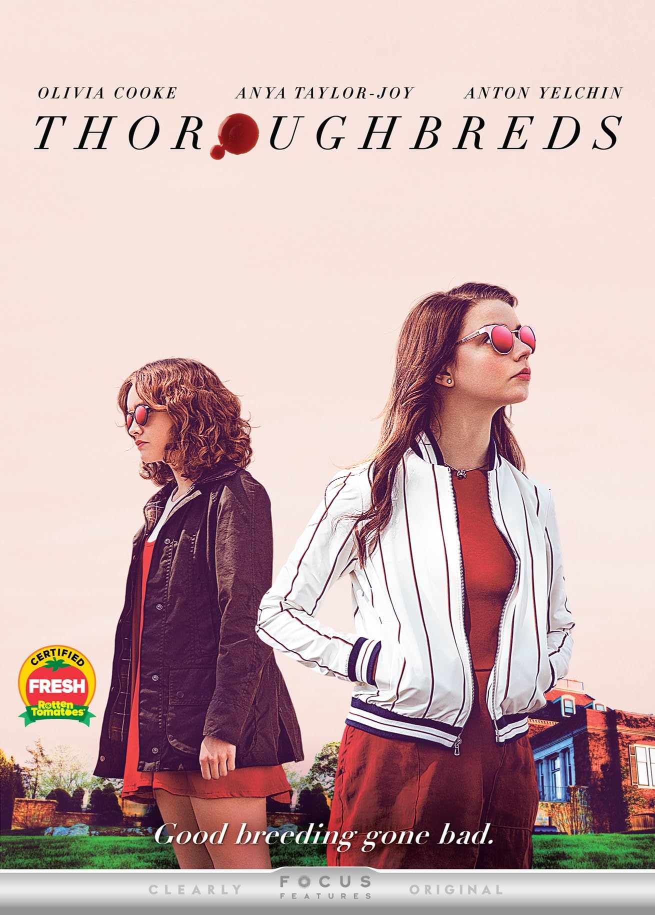 Thoroughbreds largometraje en DVD importado formato físico americano