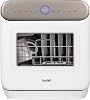 Baridi Mini Portable Tabletop 6L Dishwasher with 3 Place Settings, 7 Wash Functions - DH72 [Energy Class F]