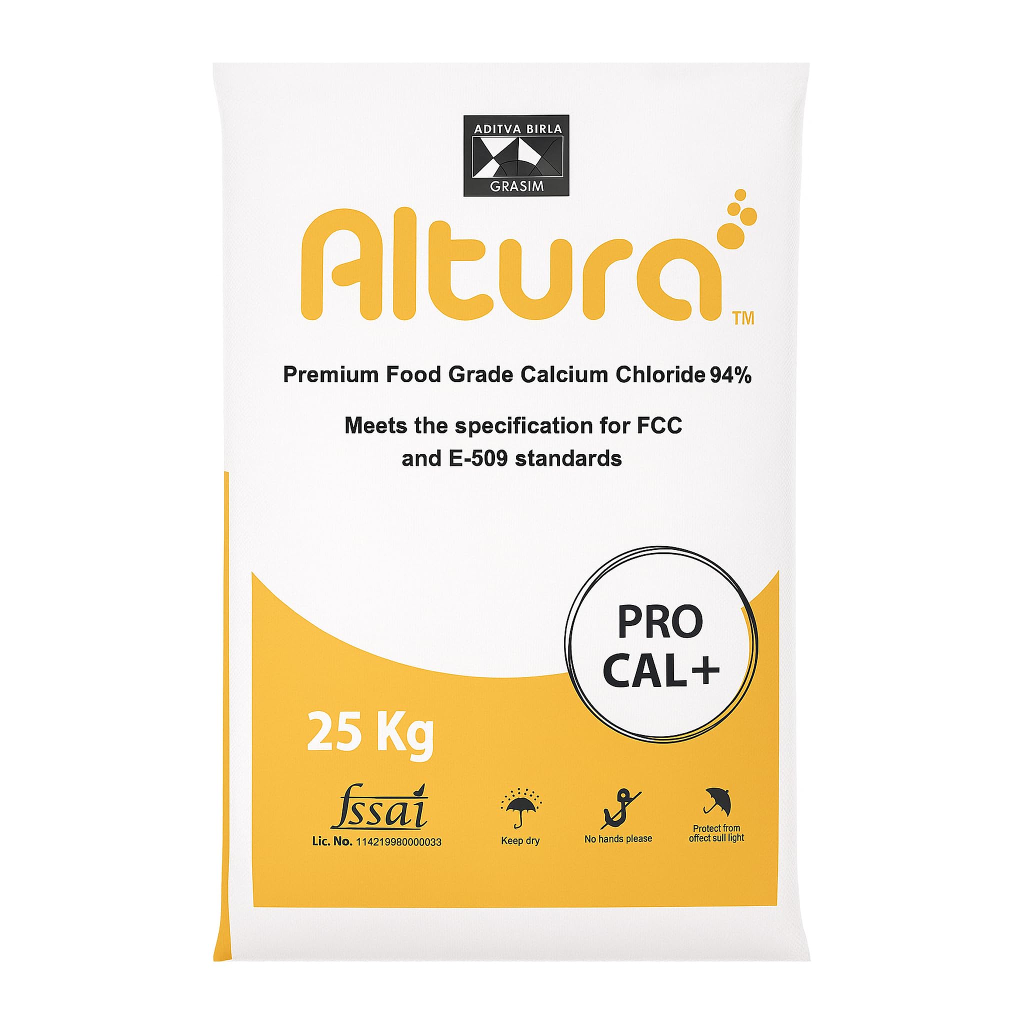 Calcio cloruro food grade E509 - Sacco da 25kg - Sale assorbiumidità, deumidificatore - MULTIUSO