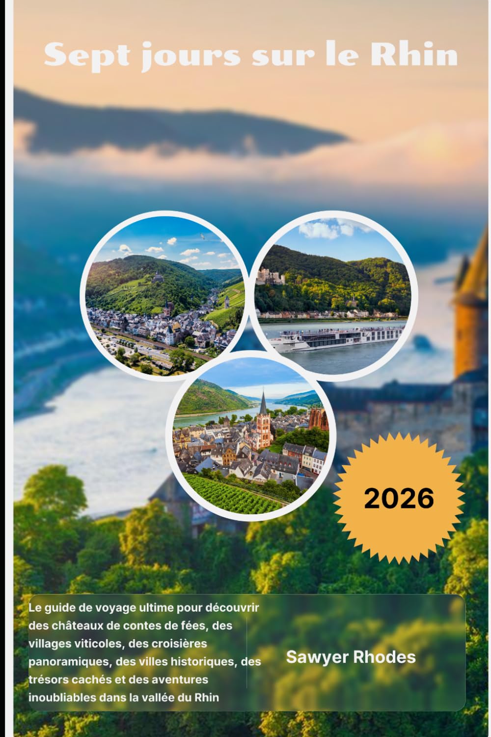 Sept jours sur le Rhin 2026: Le guide de voyage ultime pour découvrir des châteaux de contes de fées, des villages viticoles, des croisières ... inoubliables dans la vallée du Rhin.