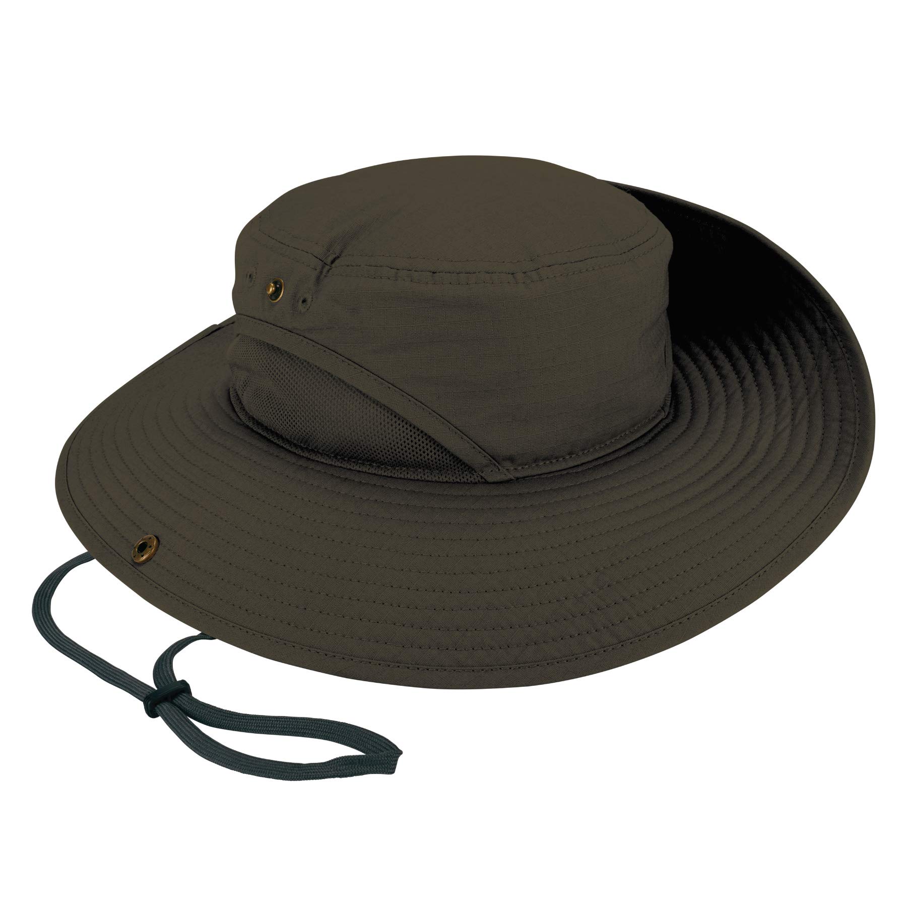 ErgodyneChill Its 8936 Lightweight Ranger Hat with Breathable Mesh Paneling, UPF 50+ Sun Protection Olive Large/Extra Large