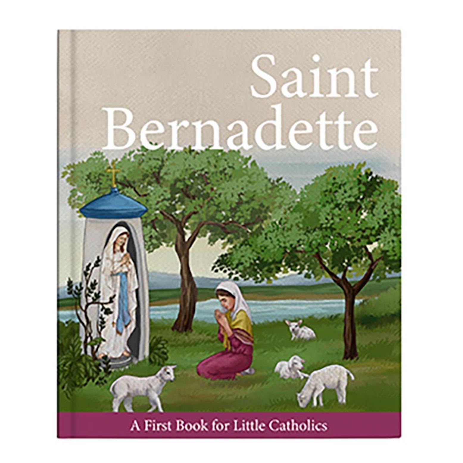 Little Catholics - Libri con copertina rigida per bambini, confezione da 12, motivo: San Bernadetto