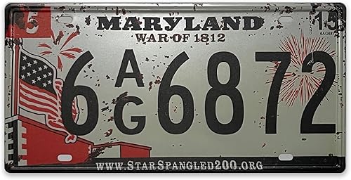 Miniatura 12 de KETMEDI Placa de matrícula retro de metal, 12"X6", señalización decorativa, 50 piezas de decoración para auto, decoración de habitación, diseño de