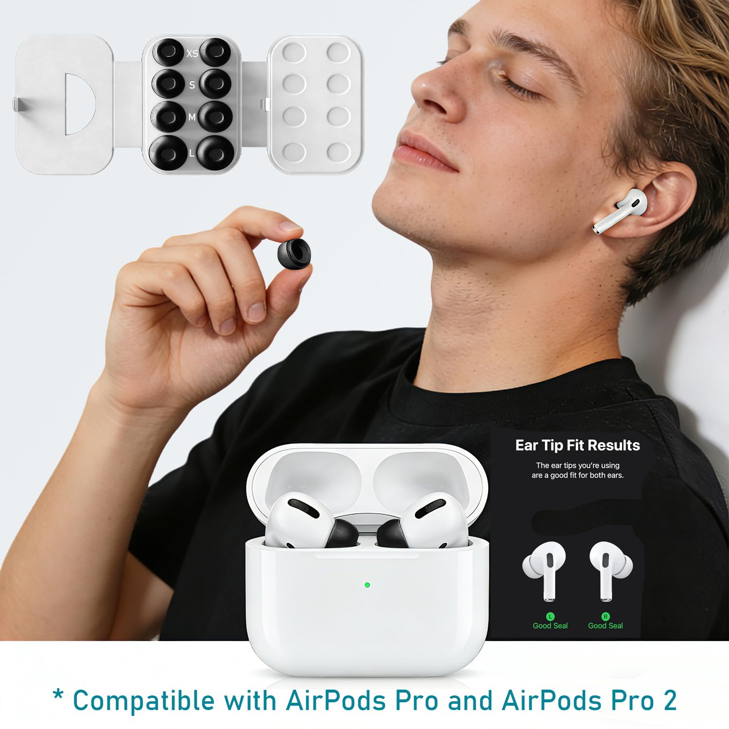 Amazon | SIXFU 4サイズ AirPods Pro イヤーピース および AirPods