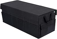 Vista 9 de MIU COLOR Trunk Organizer with Lid, 72L Large Capacity Car Organizer, 12 Pockets with Non-Slip Bottom, Collapsible 3 Compartments Car Storage