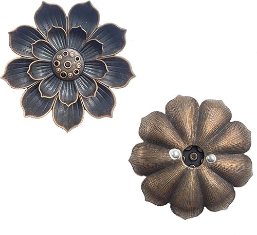 Miniatura 3 de 12 piezas de incienso titular de loto palitos de incienso, quemador de incienso, quemador de incienso, colector de cenizas para el hogar, fragancia,