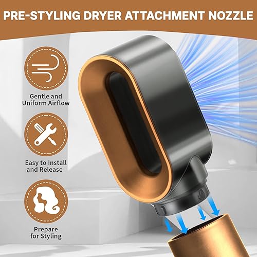 Miniatura 2 de Liopif Pre-Styling Dryer Attachment Compatible with Dyson Airwrap Styler, Attachment Replacement,Accessories Made for Hair Styler