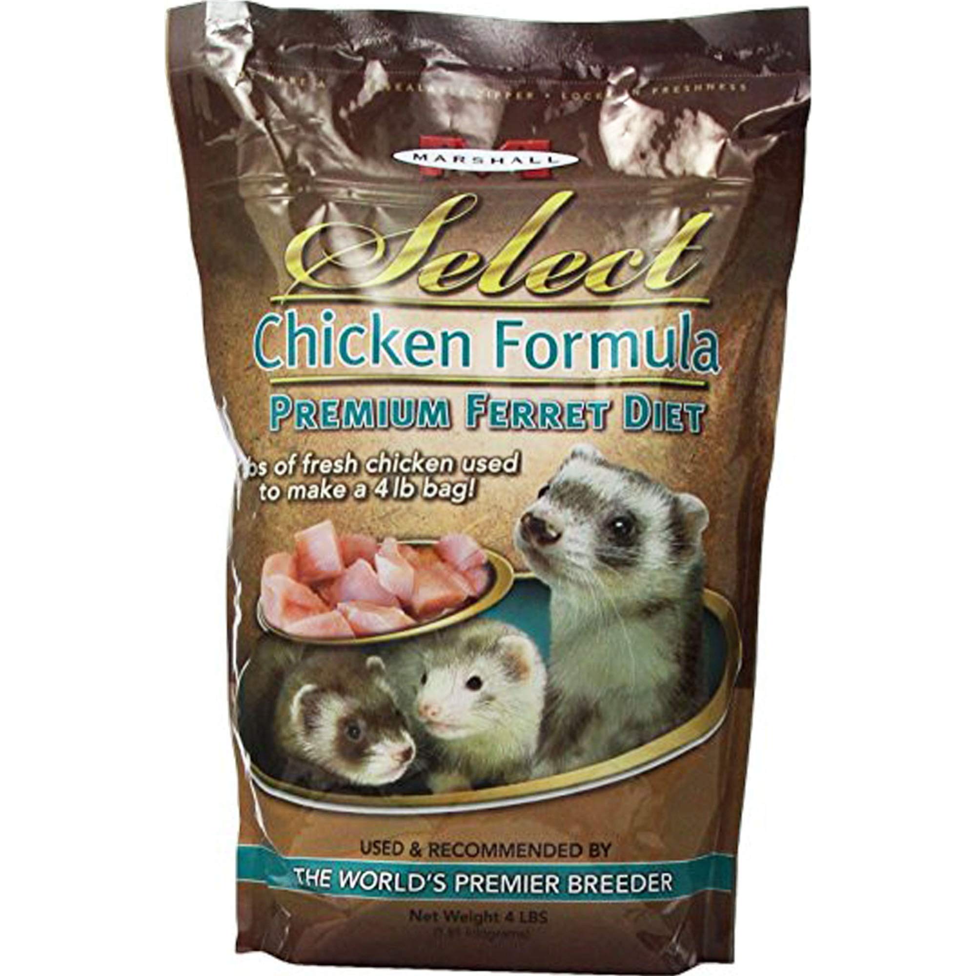 SELECT CHICKEN FORMULA FERRET DIET