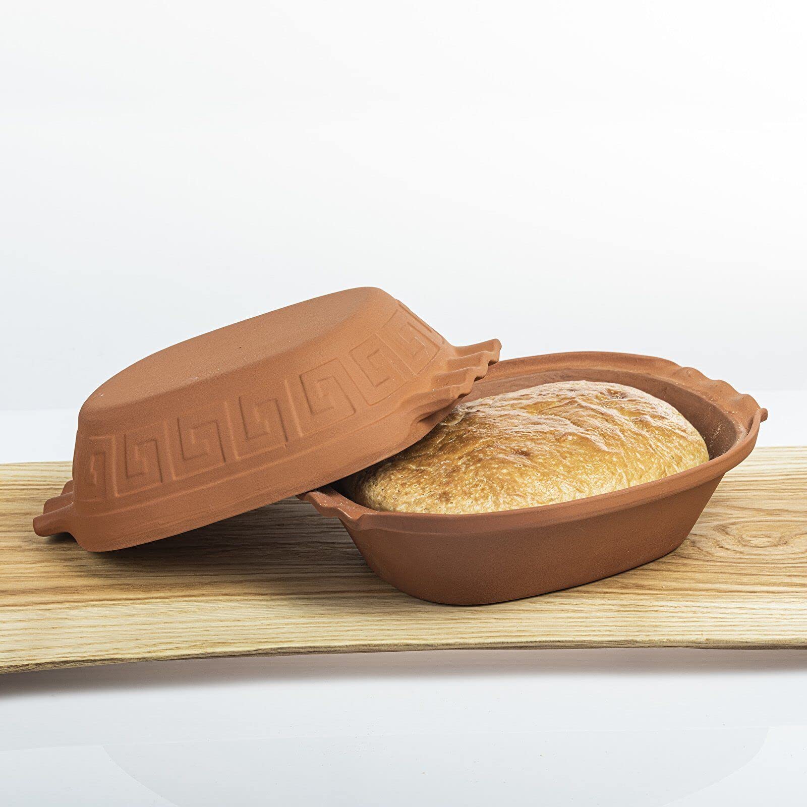 Plat de Cuisson en Argile 4L - Ustensiles de Cuisine en Argile