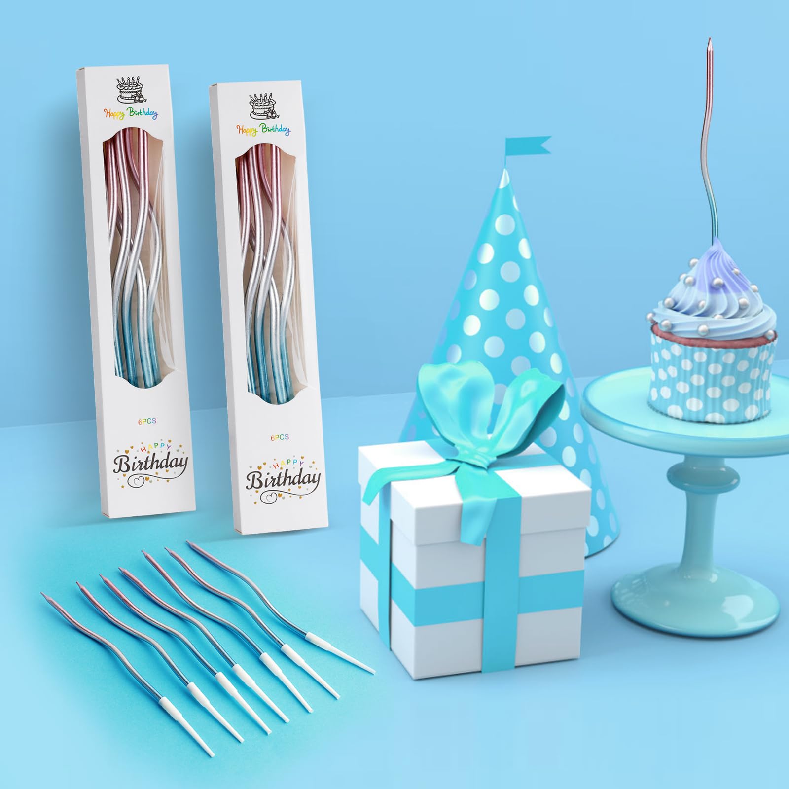 Bougie Anniversaire Duo Cierge Magique + Bougie Doré Chiffre 8 Pour L' Anniversaire De Votre Enfant Bougies Anniversaire