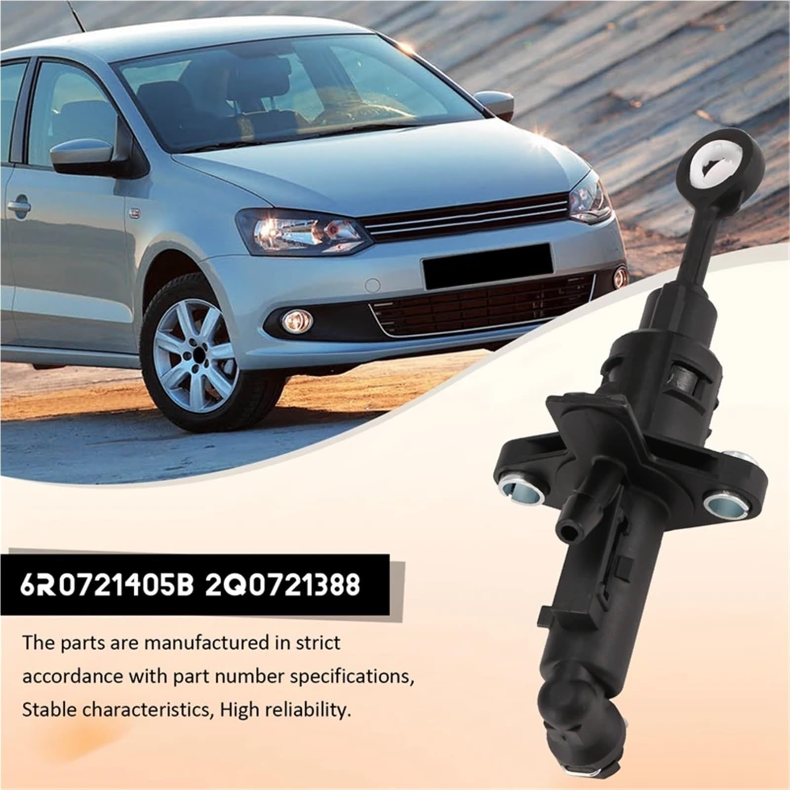 Kit frizione completa 2Q0721388 Cilindro principale frizione auto Pompa frizione 2Q0721405 6R0721405B Adatto per VW Adatto per A1 Adatto per SEAT