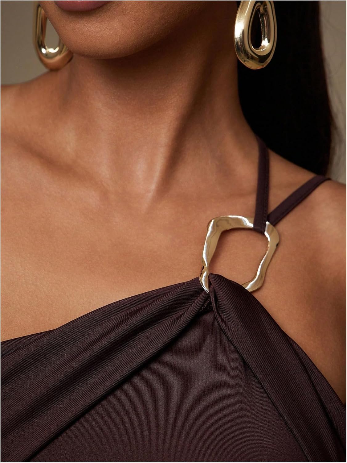 SweatyRocks Women's One Shoulder Backless Bodysuit Sleeveless Asymmetrical Bodysuit Sexy Going Out Tops - Image 4