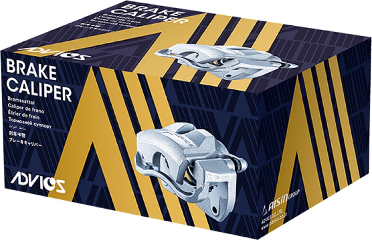 A5L045 OEM ADVICS Ultra-Premium Disc Brake Caliper - Compatible With Select Lexus GX460, GX470; Toyota 4Runner, Sequoia; REAR LEFT (Driver Side)