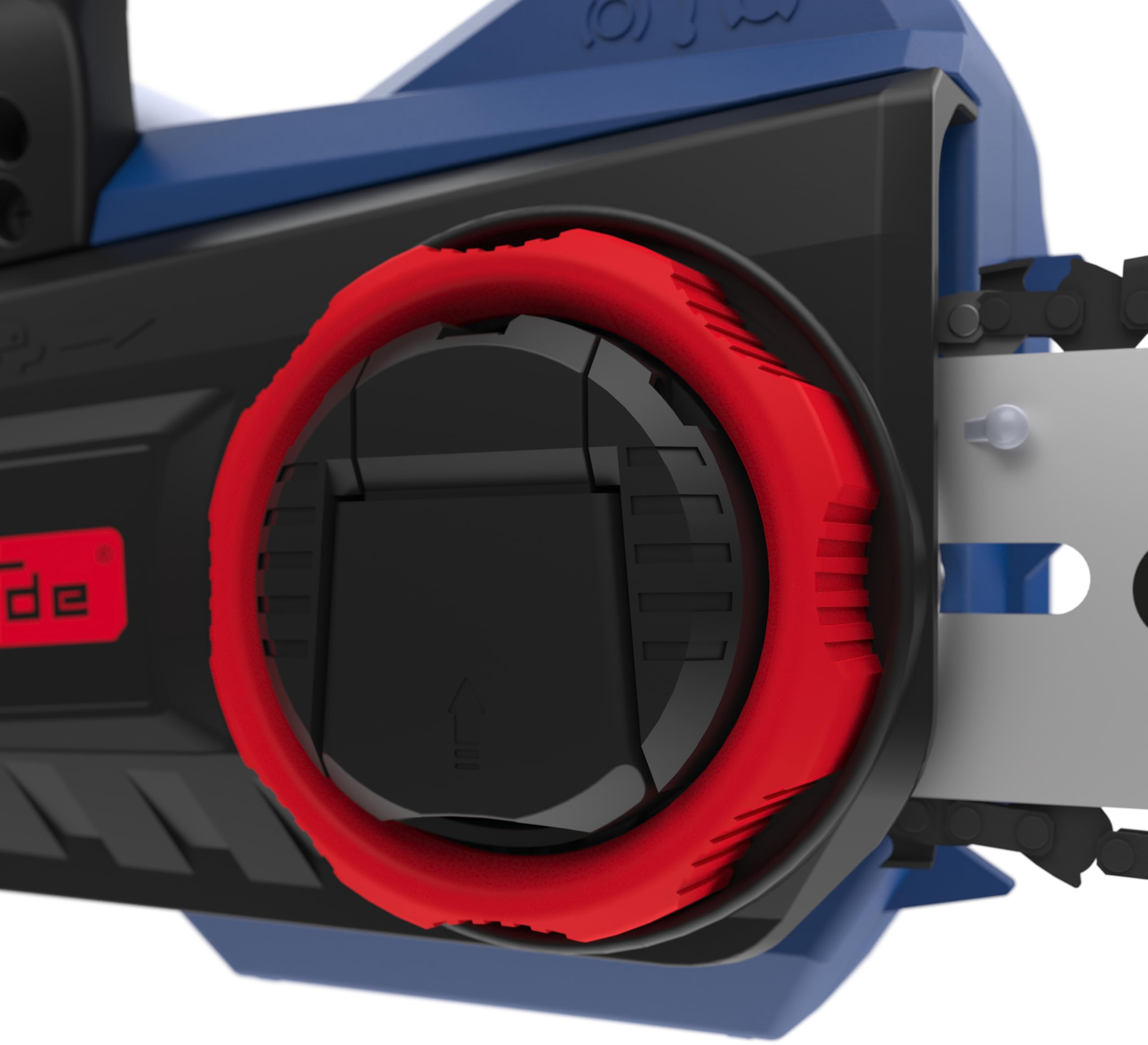 Güde Motosierra con batería KS 18-0 (18 V, 21000 1/min, longitud de corte 240 mm, sistema de sujeción rápida de cadena, lubricación automática de cadena, peso 2,6 kg, incluye espada y cadena Oregon,