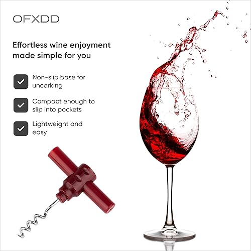 Miniatura 3 de Abridor de vino de camping - Sacacorchos de plástico portátil