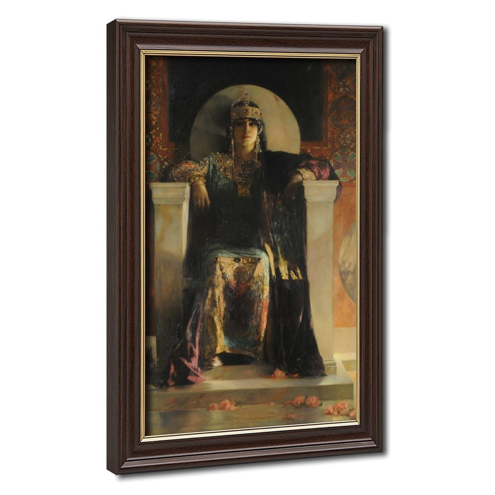Impression sur toile Empress Theodora Benjamin Constant cadre salon - 8
