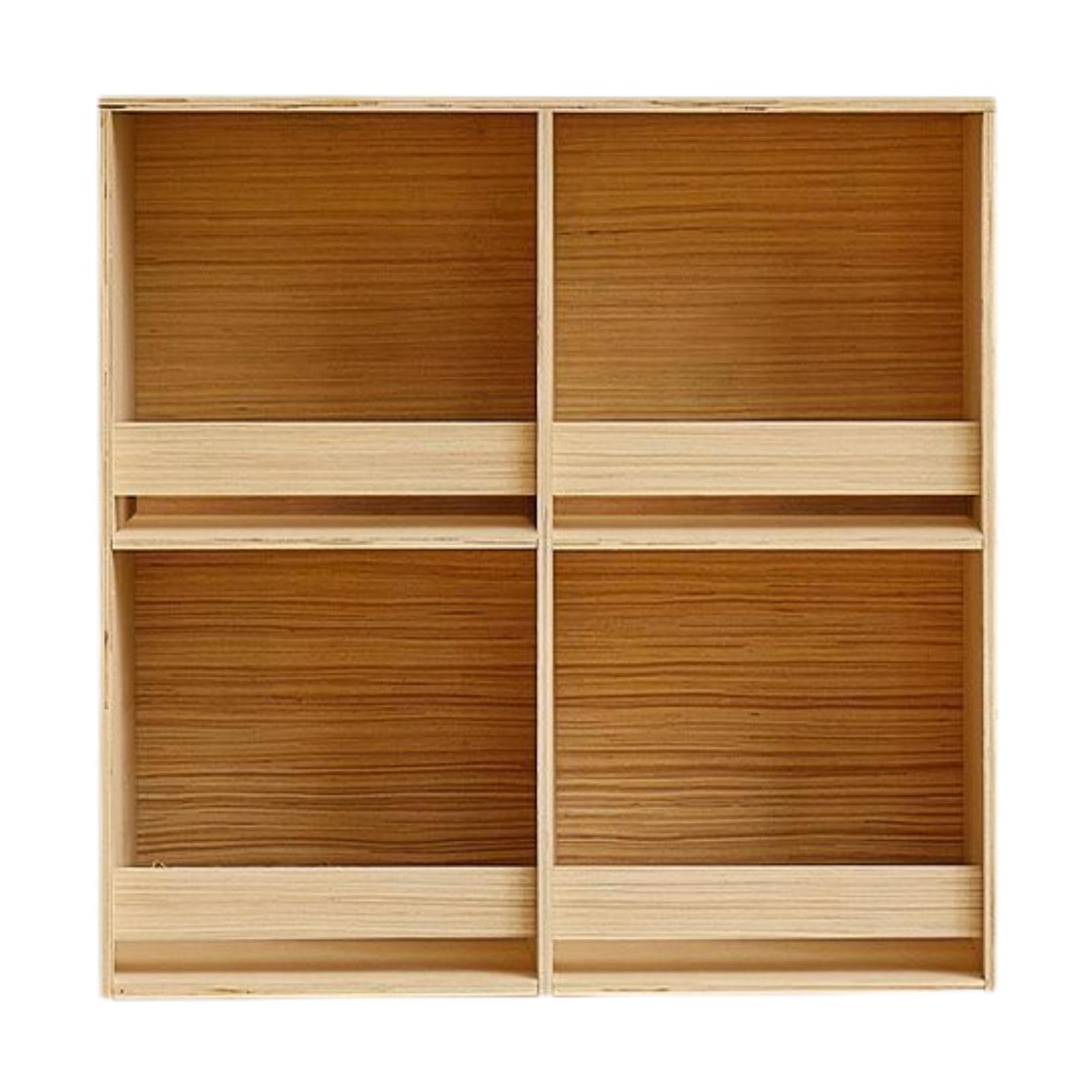 Pigeon Nido Scatola Nidificazione Gabbia Allevamento Legno Contenitore Cibo Porta Uccelli Accesso Facile Adatto per Canarini Pappagalli Cocorite, 4 Griglie 60cmx60cm