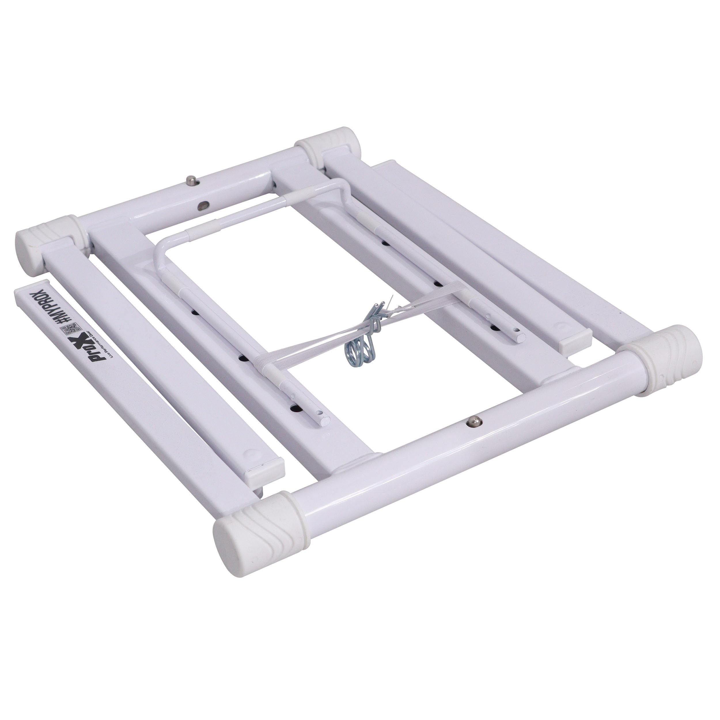 ProX T-LPS600WHITE XO DJ Foldable Laptop Stand with Carrying Bag - White - Image 3