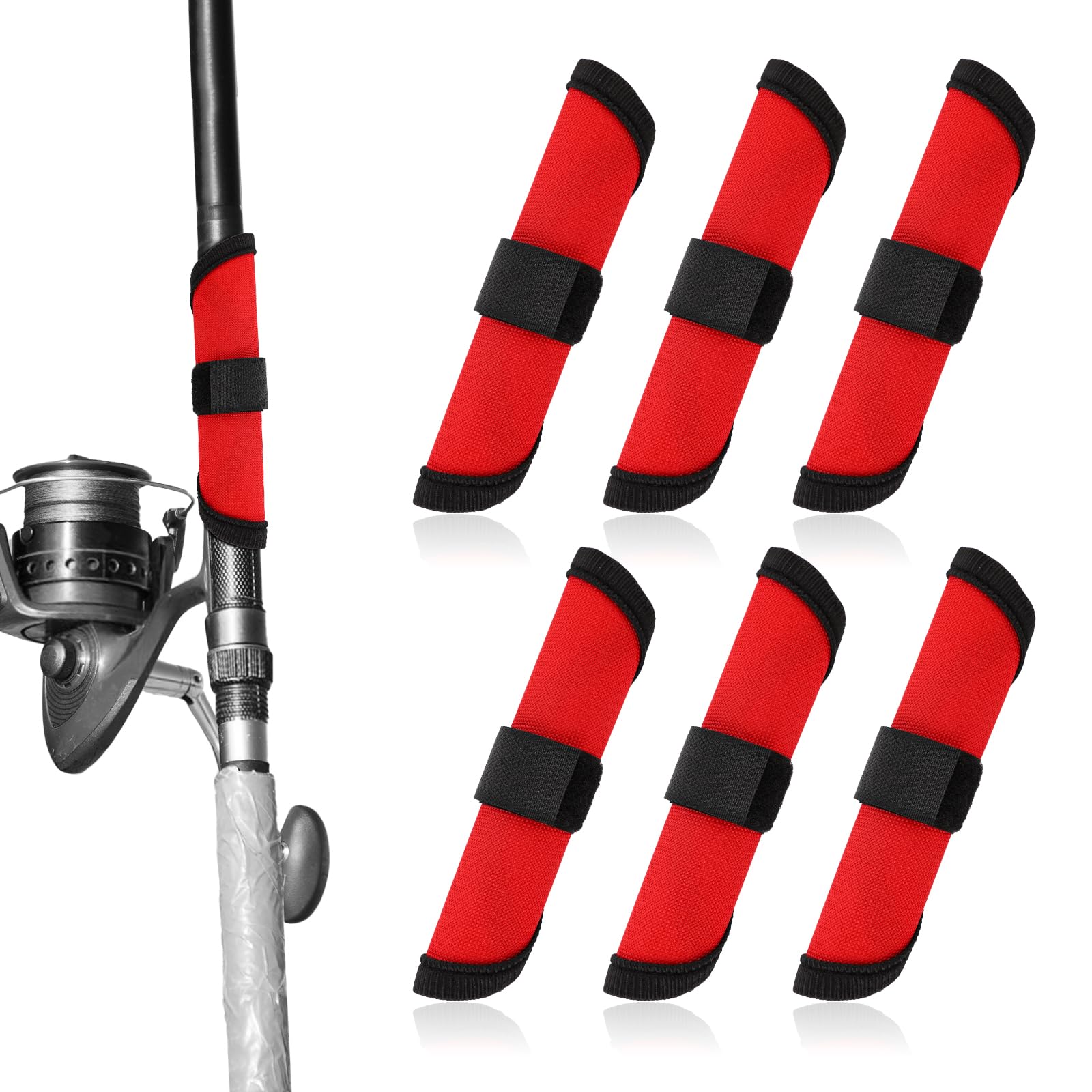 Gosknor 6pz Involucro per Esche, 15 cm Coperture per Esche da Pesca Protezioni per Ami da Pesca Protezione per Esche per Mantenere i Pescatori al Sicuro Durante la Pesca per la Canna da Pesca