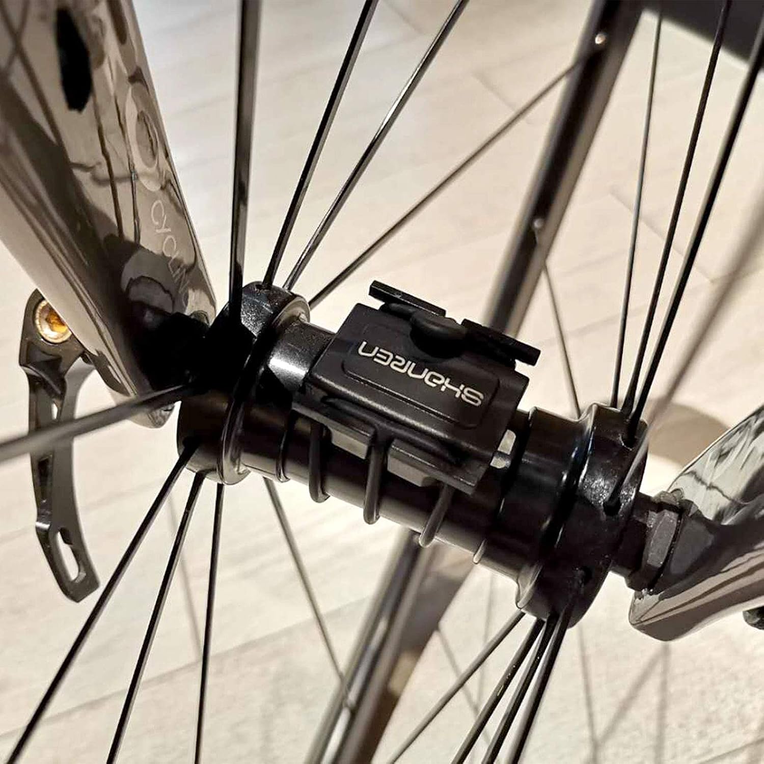 Speed Sensor,Wireless Bluetooth ANT+ Bicycle Speed Sensor,IP67 Bike RPM Sensor Compatible with Wahoo,Zwift,Coosporide,Rouvy,Peloton