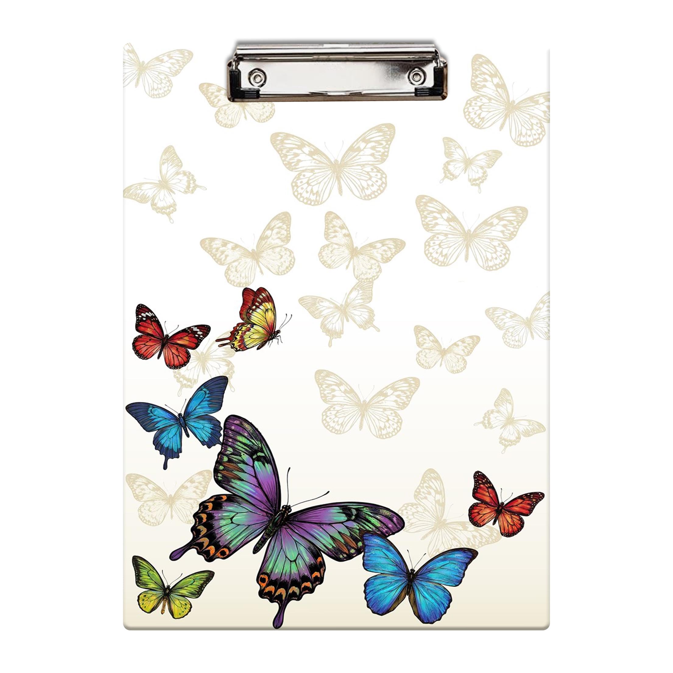 Britimes Colorful Clipboard, Hardboard, 12.6" x 8.9" Office School