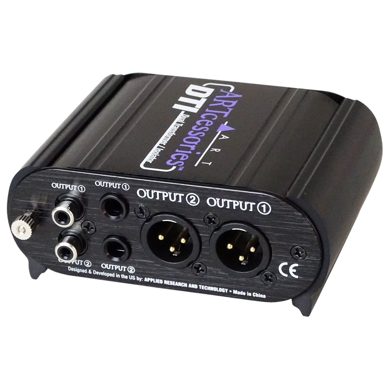 ART DTI Câble de guitare passif DI-Box Direct Box+ Keepdrum 3 m