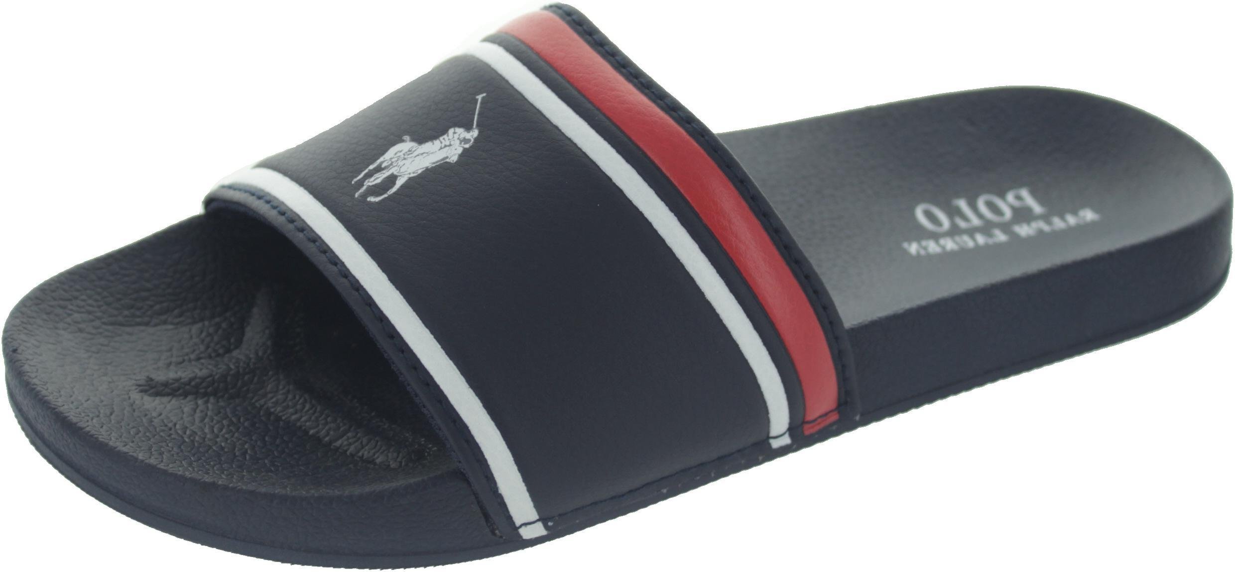 boys ralph lauren slides