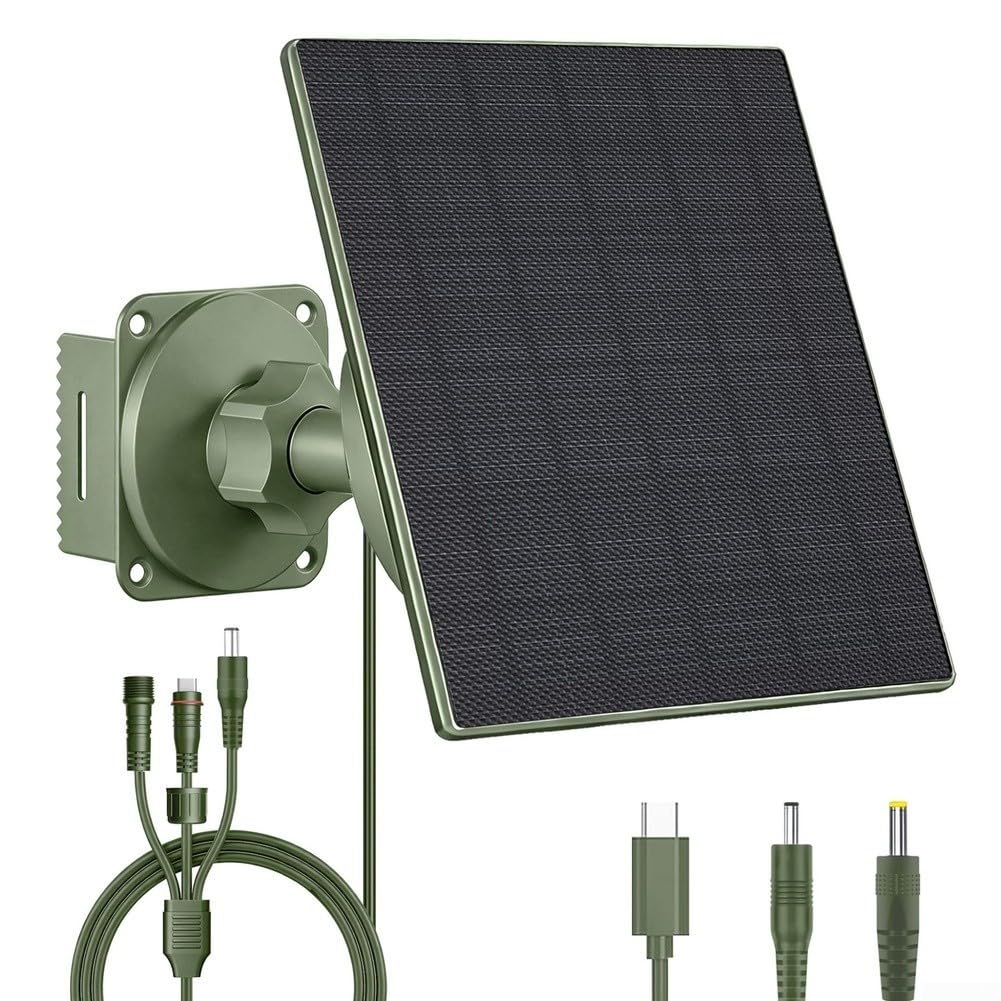Panneau solaire 5 W 5200 mAh pour batterie, IP66, 6 V/12 V pour