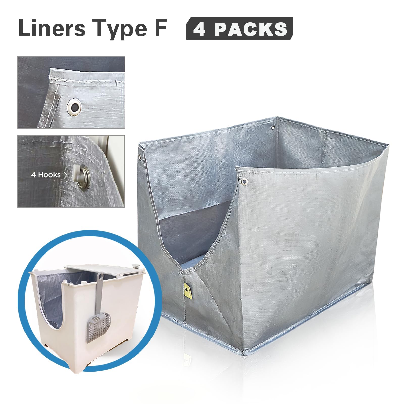 Flip Liners Type F (3Pack) Modkat, 42 OFF