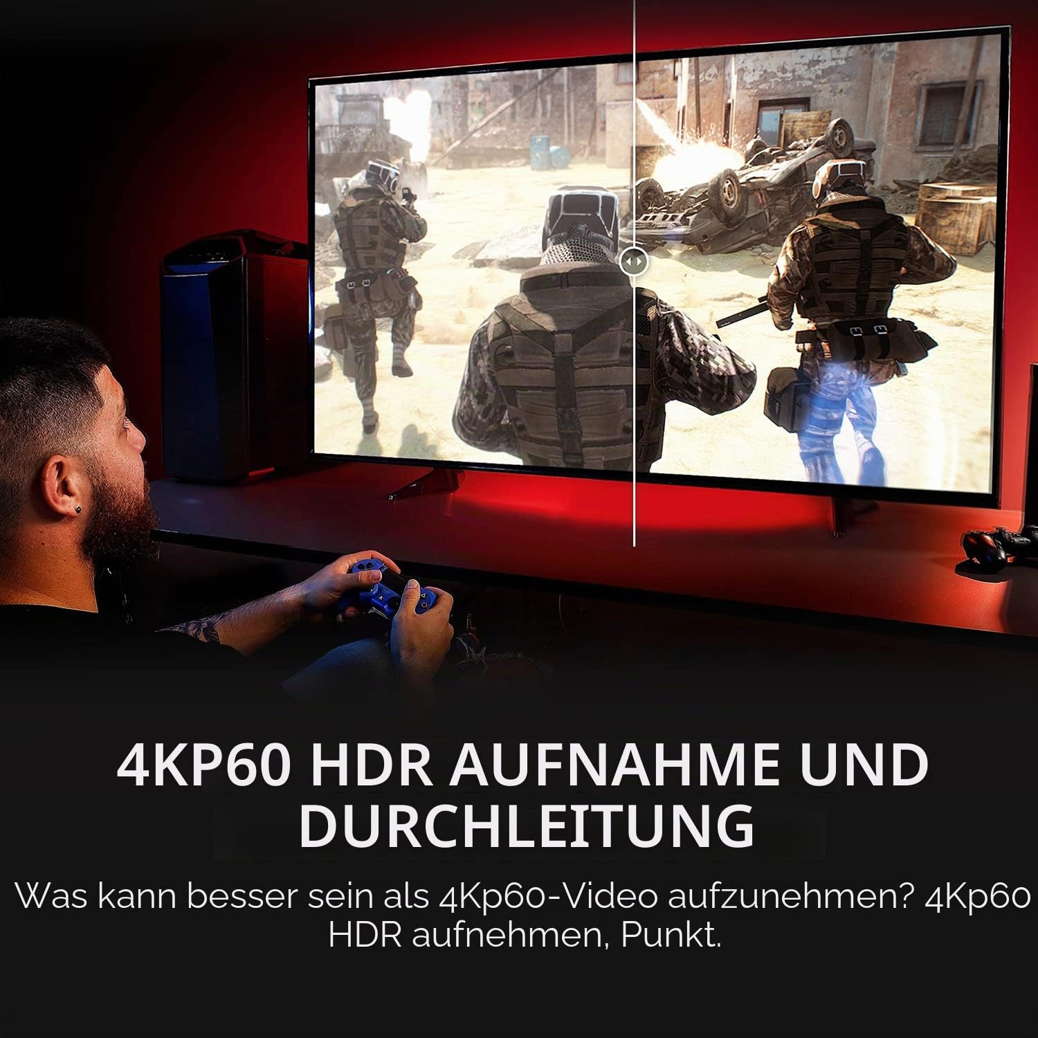 AVerMedia PCIe Capture Card, 4K60 HDR Passthrough, Geringe Latenz, 4K Capture Card für Streaming auf PS5/Pro, Xbox Series X/S, PC, Game Capture mit OBS, YT, Twitch für Windows - GC573 Live Gamer 4K