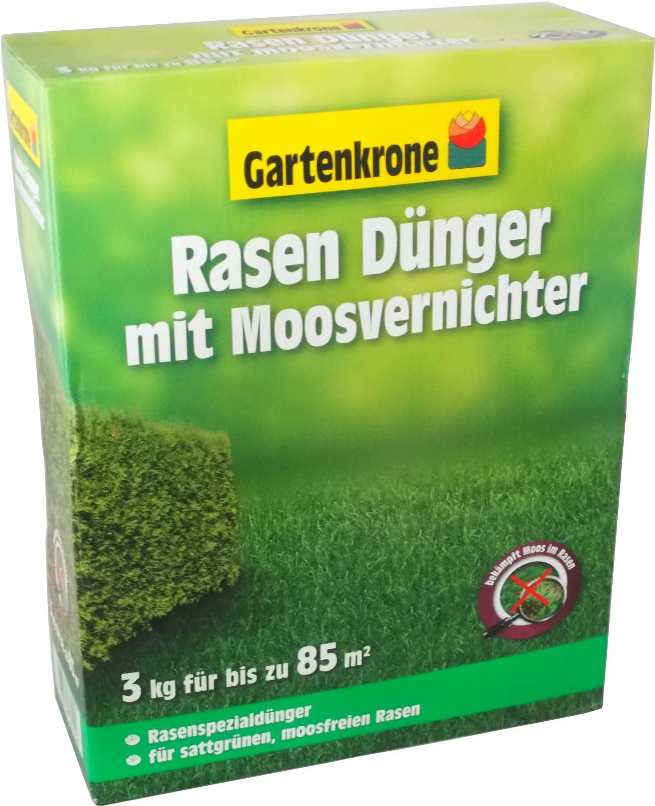 Moosvernichter mit Rasendnger 3 kg fr bis zu 100 m : Amazon.de: Garten