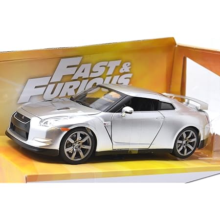 Amazon Jadatoys 1 24scale Fast Furious 7 Brian S Nissan Gt R R35 Silver ジェイダトイズ 1 24スケール ワイルドスピード スカイミッション ブライアン 日産 Gt R R35 シルバー 並行輸入品 ミニカー ダイキャストカー おもちゃ