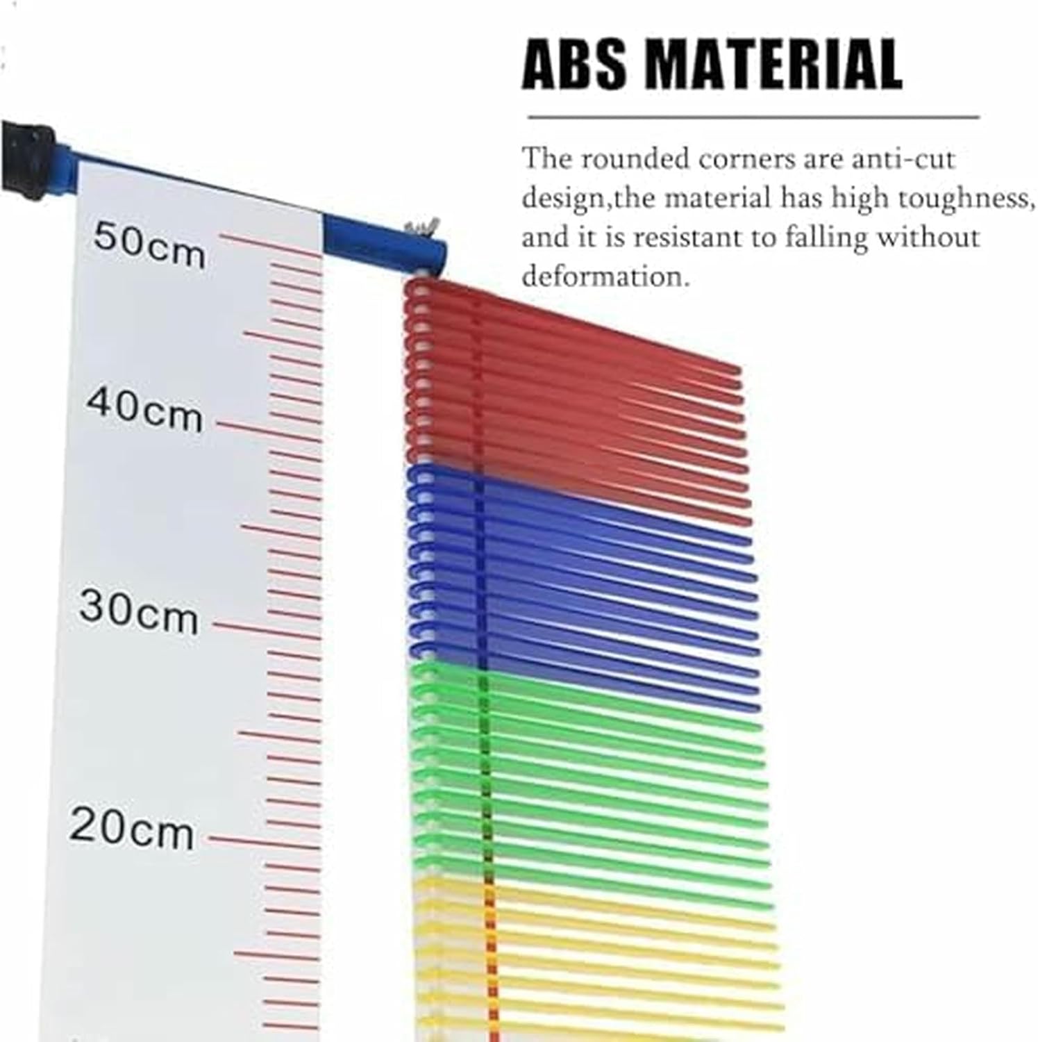 Free-Standing Jump Measurement Tester，Vertical Jump TesterFloor Standing High Jump Training Equipment Adults Vertical Jump Tester,Stand-Alone Vertical Jump Tester Pole,3.9 to 11.5ft Bounce~/